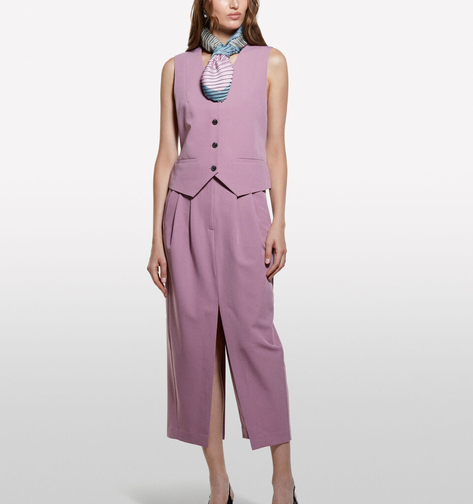 Γιλέκο μωβ slim fit - γιλέκα και αμάνικα γυναικεία - Λιλα | Sisley image number 1